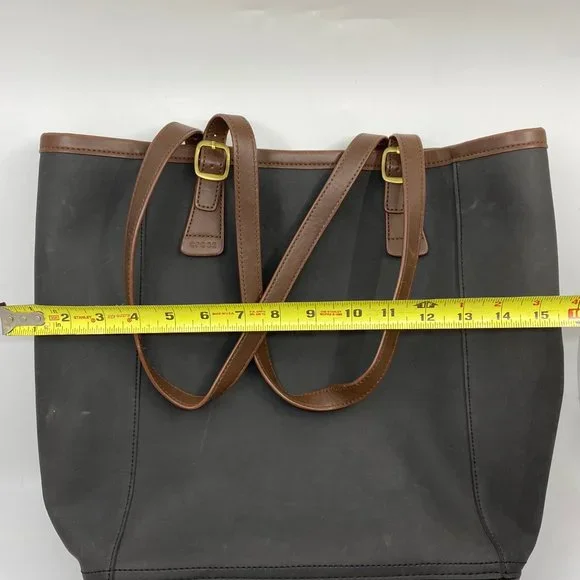 Crocs Olive Leather Handbag - Picture 3 of 8